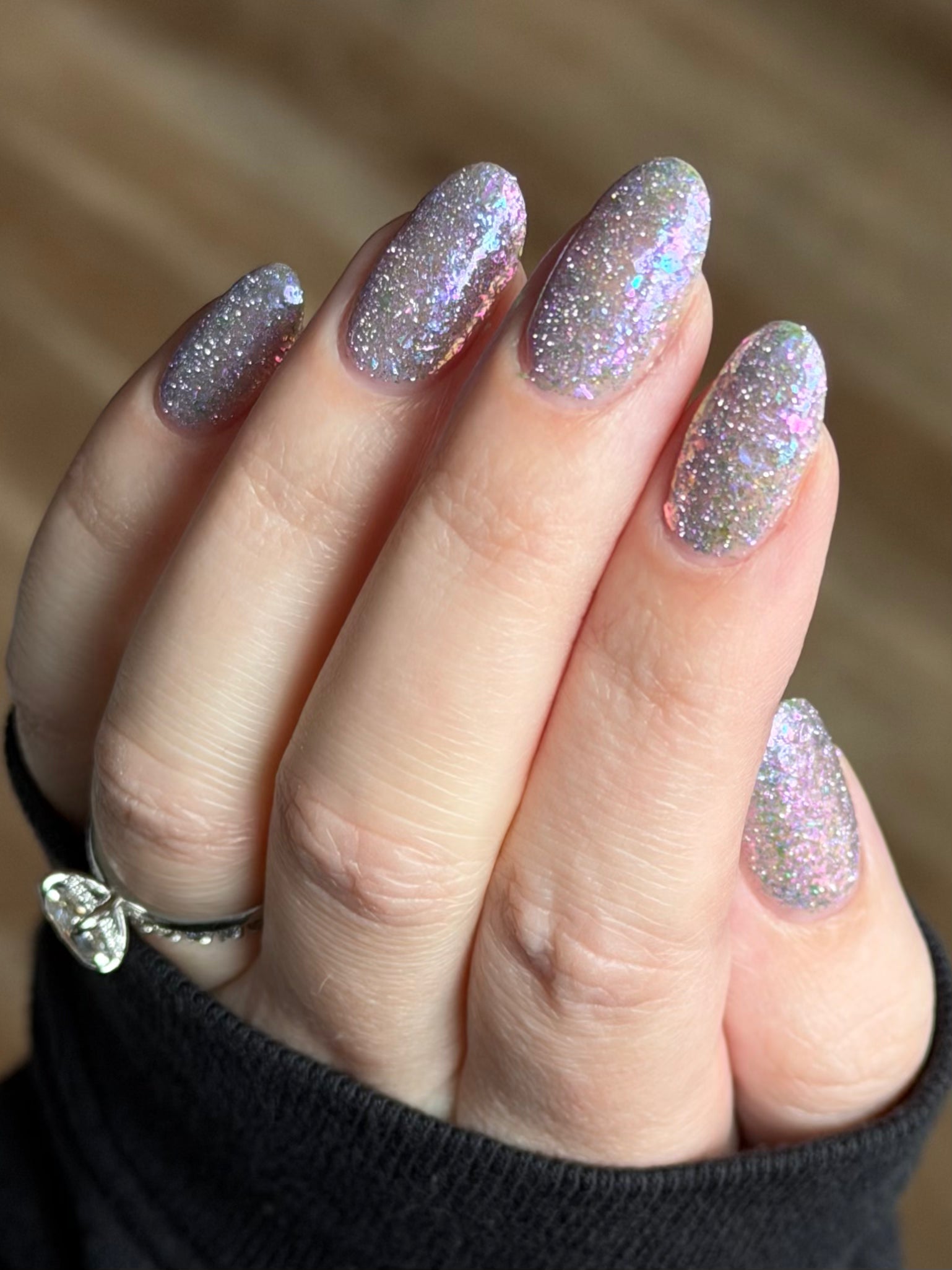 May Flowers (Reflective Glitter Topper)