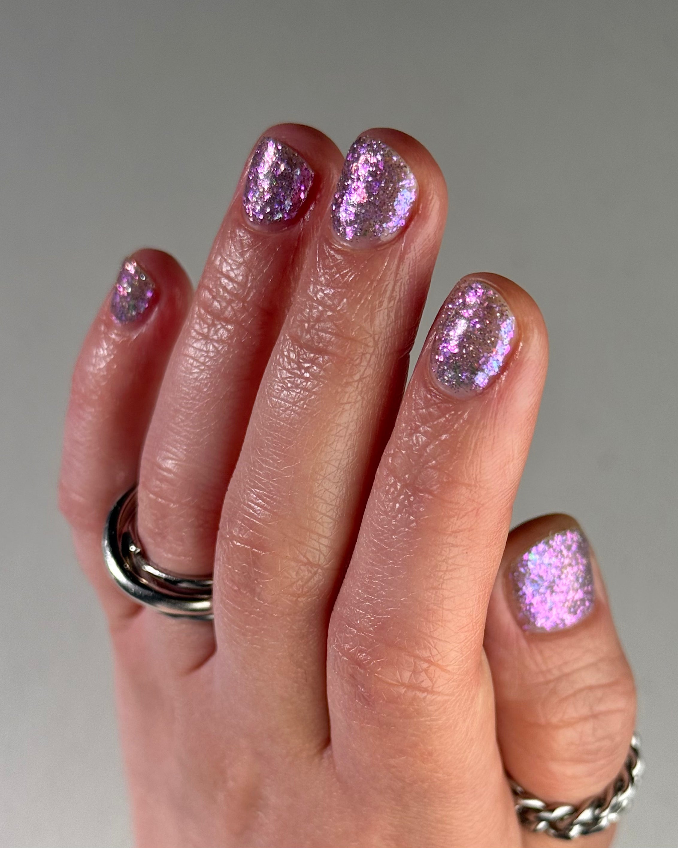 May Flowers (Reflective Glitter Topper)