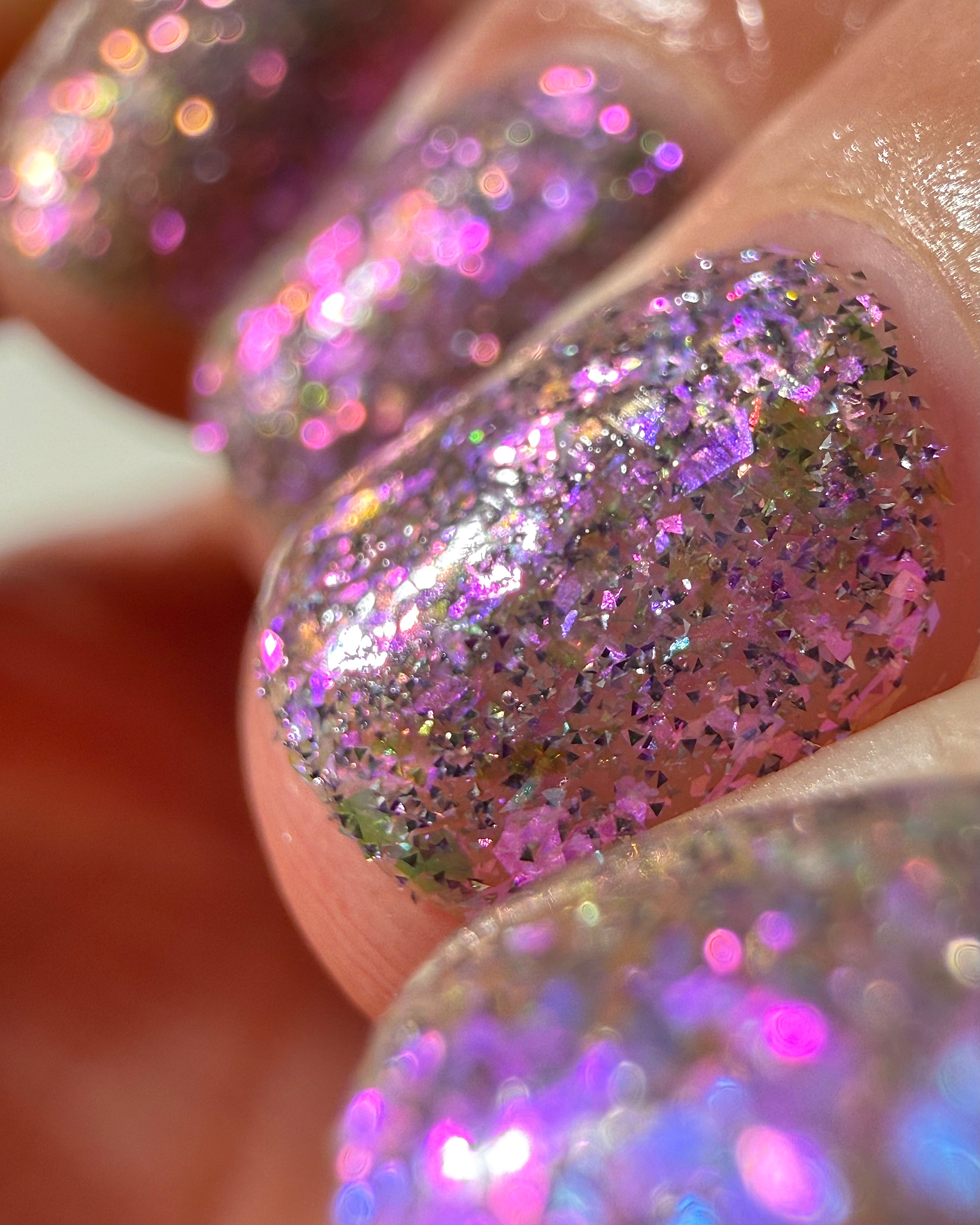 May Flowers (Reflective Glitter Topper)