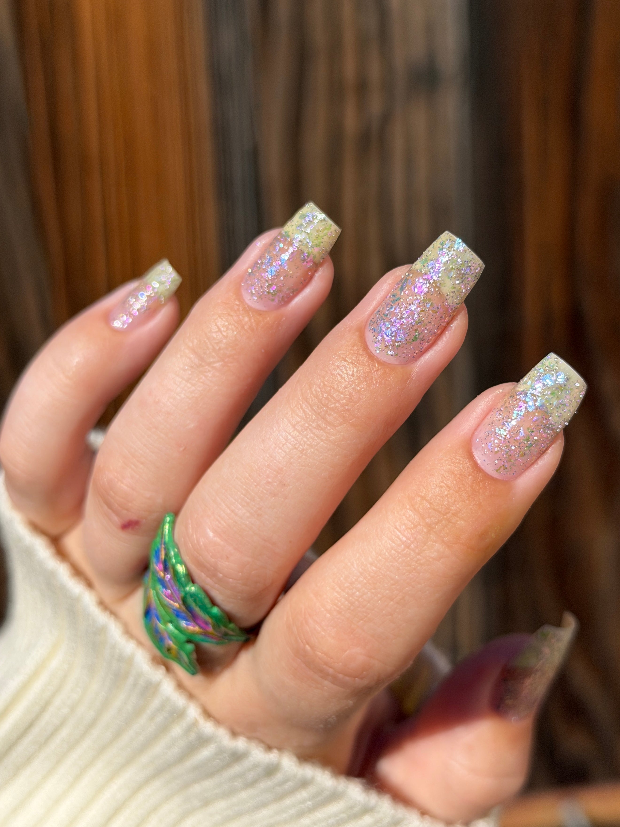 May Flowers (Reflective Glitter Topper)