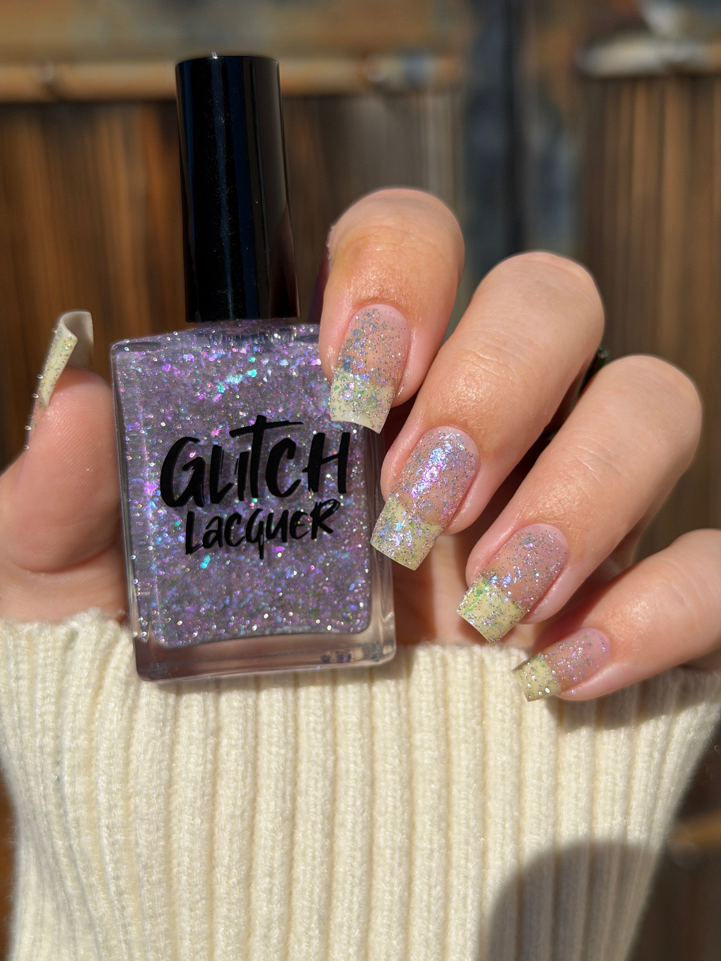 May Flowers (Reflective Glitter Topper)