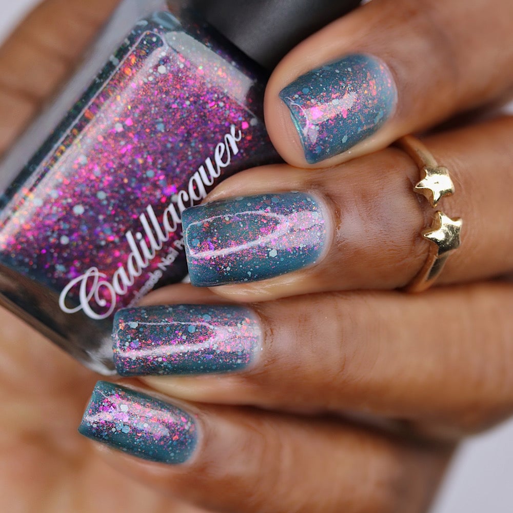 Cadillacquer I Don't Belong To You nail polish swatched on nails