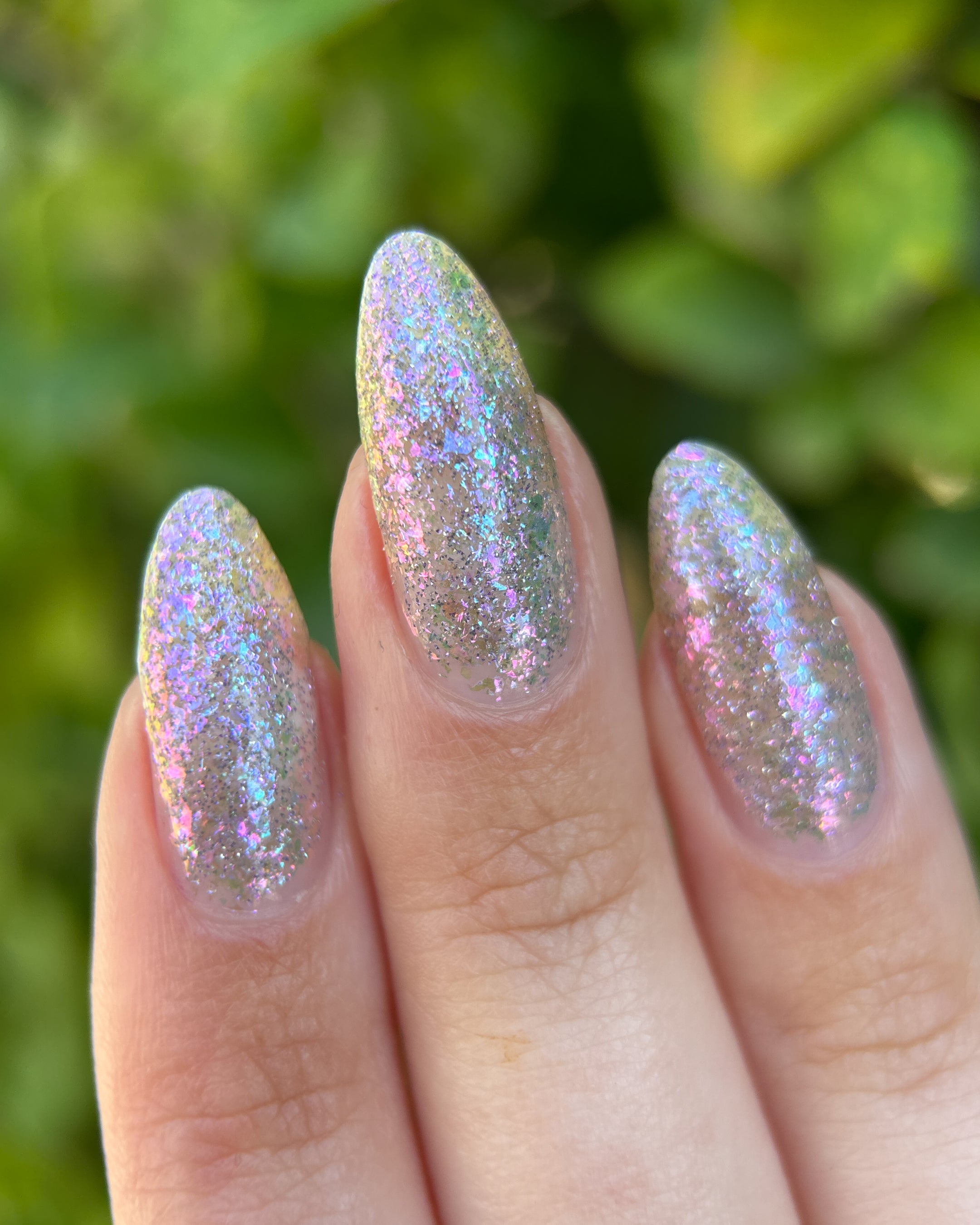 May Flowers (Reflective Glitter Topper)