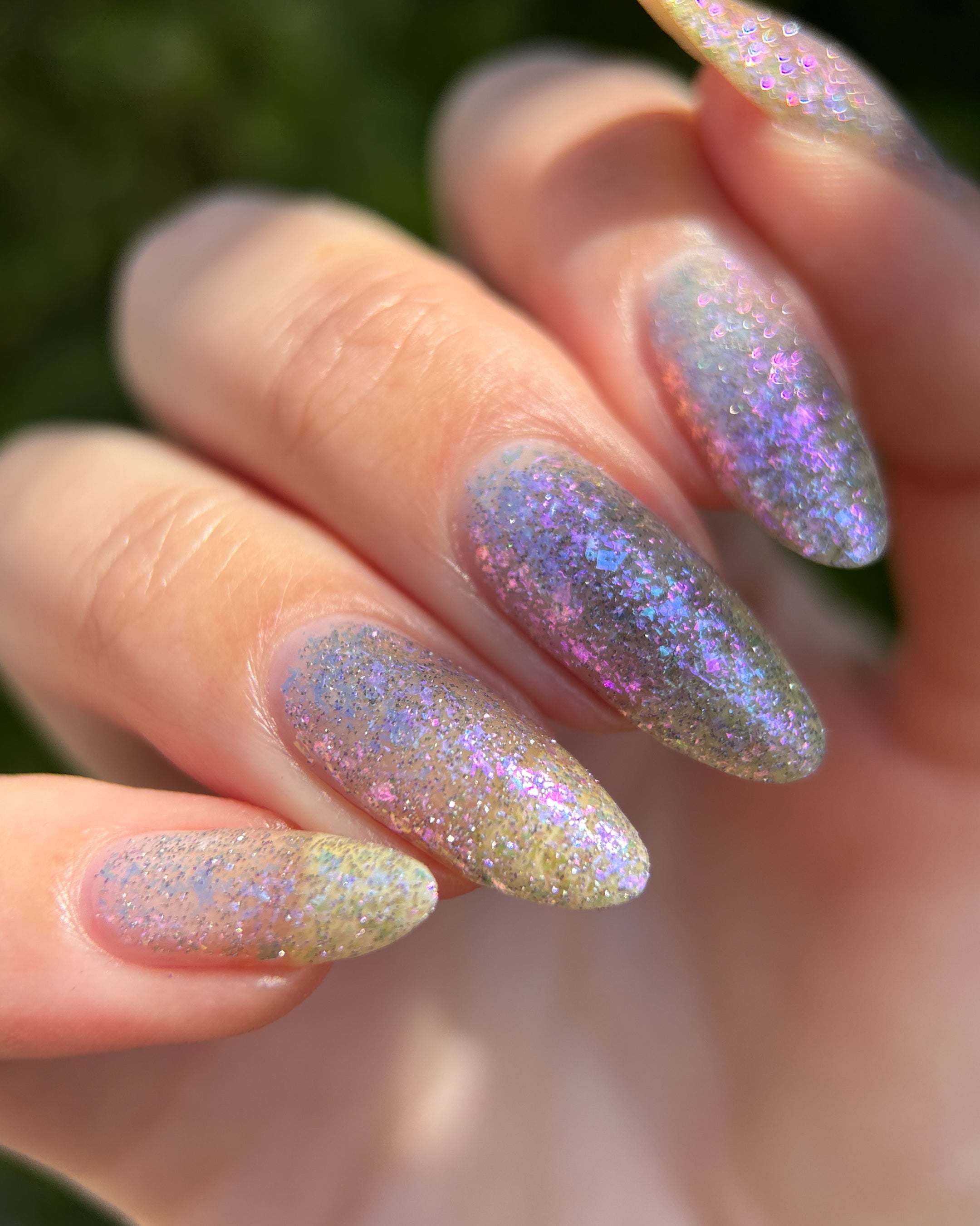 May Flowers (Reflective Glitter Topper)