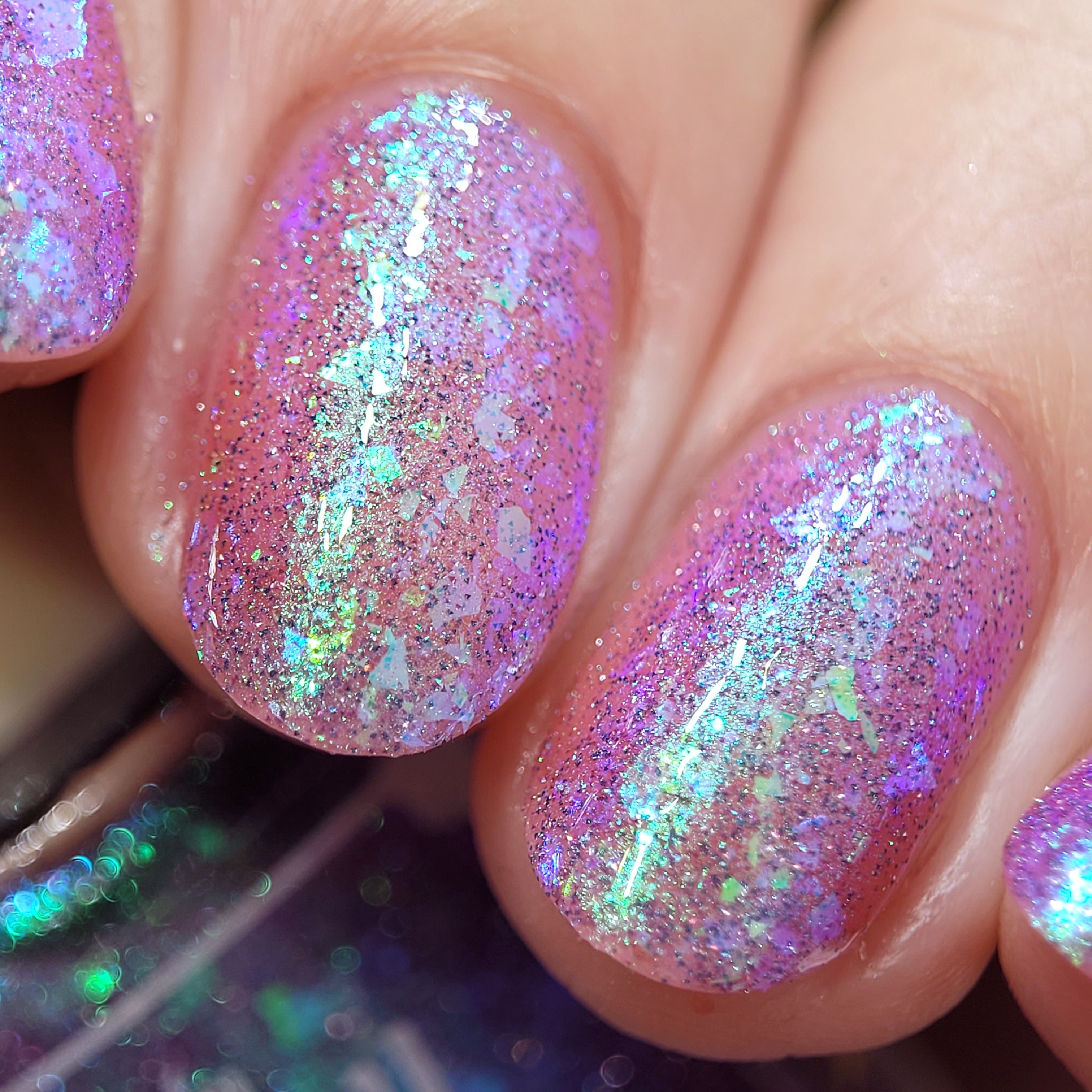 Glimmering scales