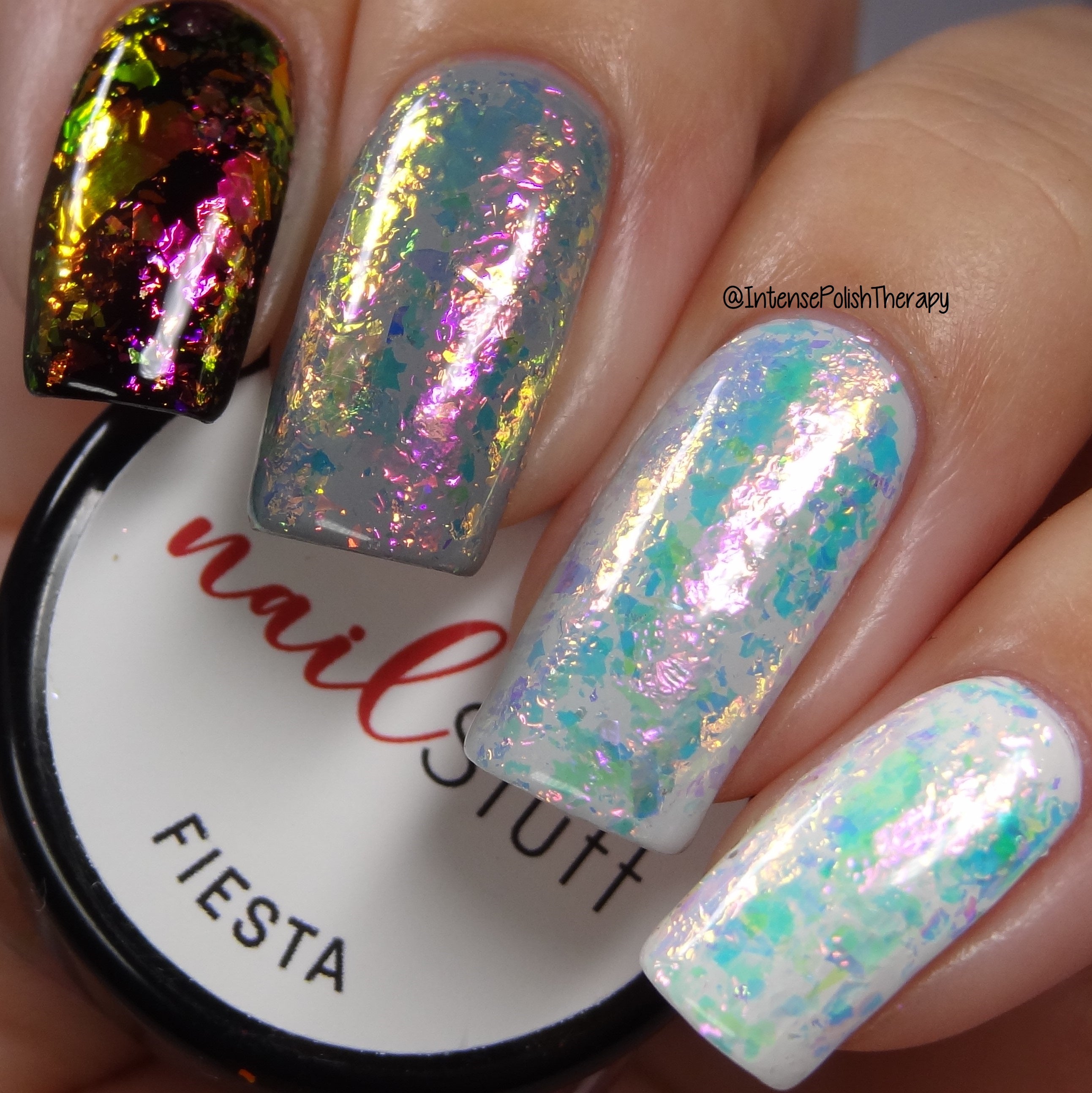 NailStuff - Fiesta Iridescent Nail Flakes