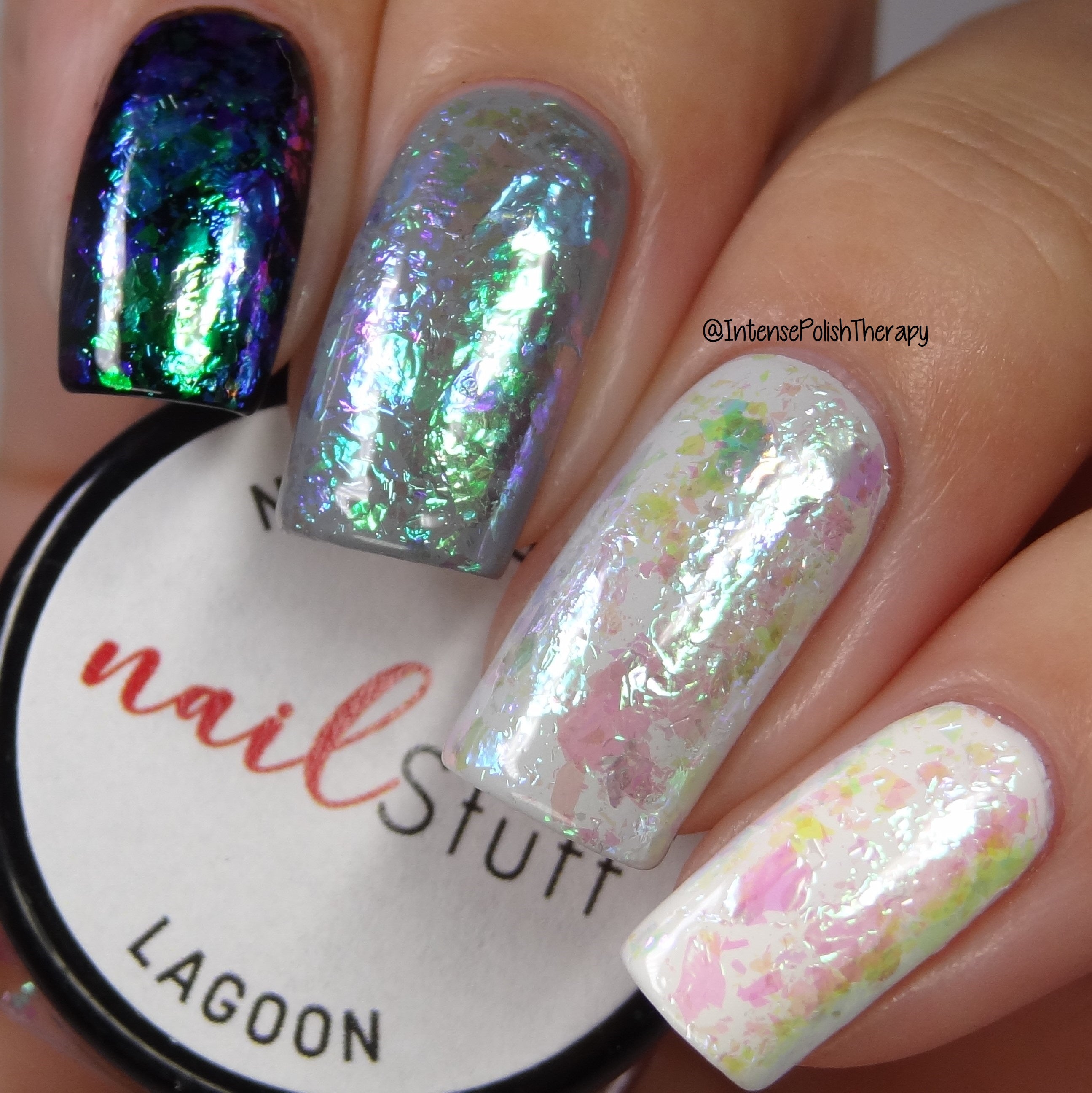 NailStuff - Lagoon Iridescent Nail Flakes