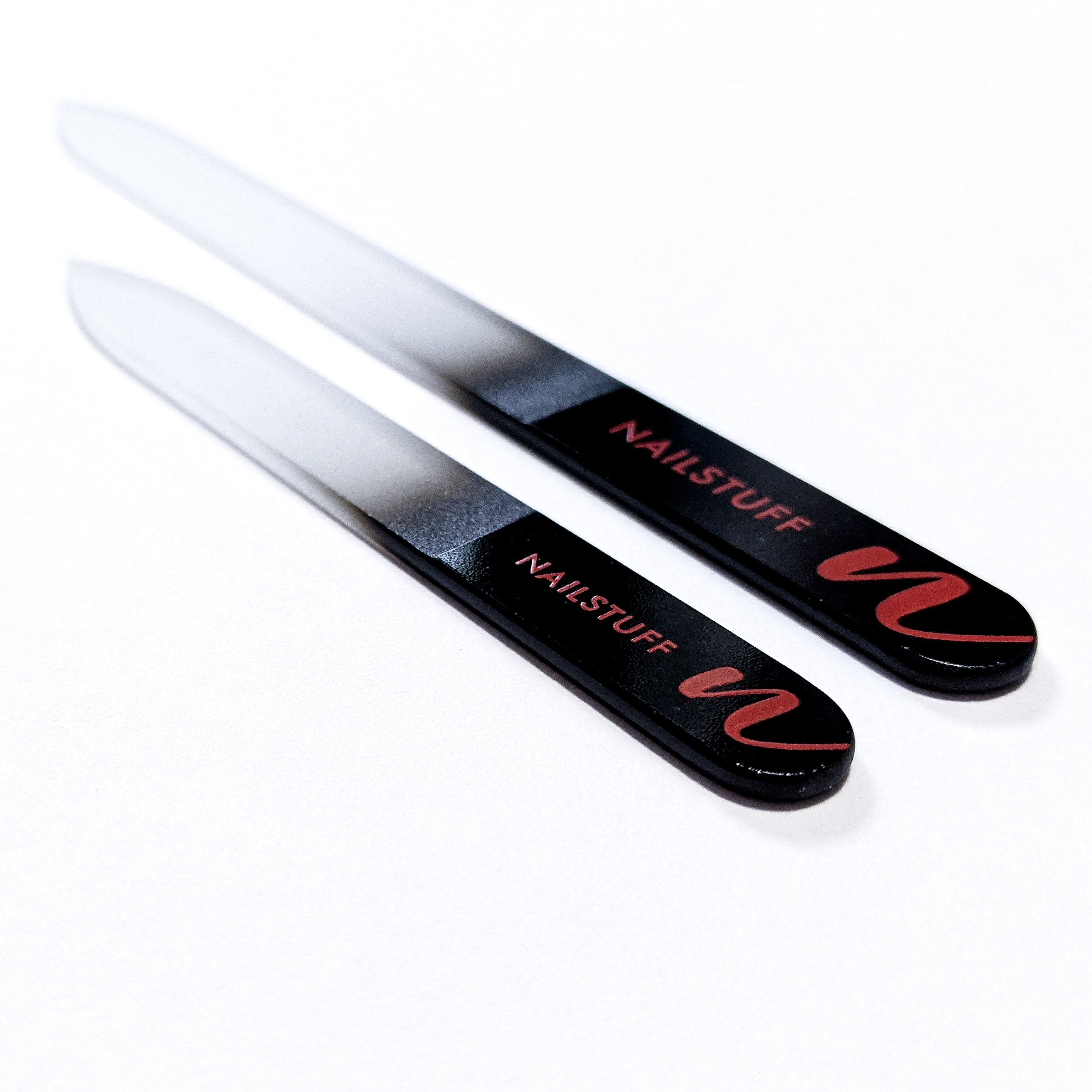 2 Piece Crystal Nail File Set