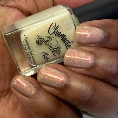 Sunset at the Ocean Shore (UV Polish)