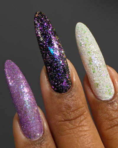 May Flowers (Reflective Glitter Topper)