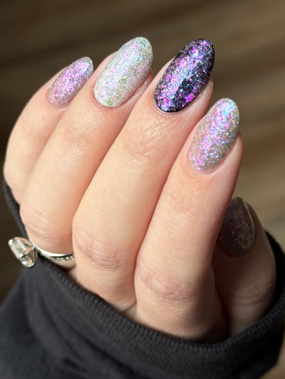 May Flowers (Reflective Glitter Topper)