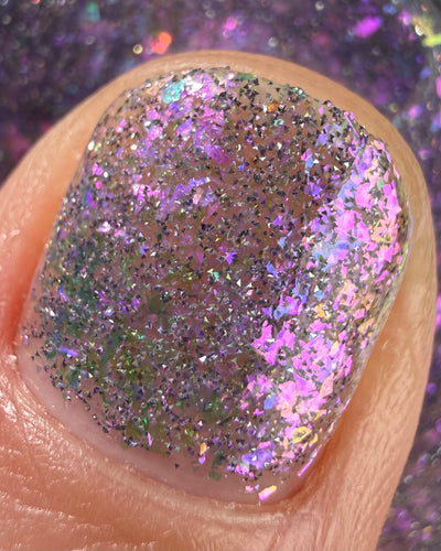 May Flowers (Reflective Glitter Topper)