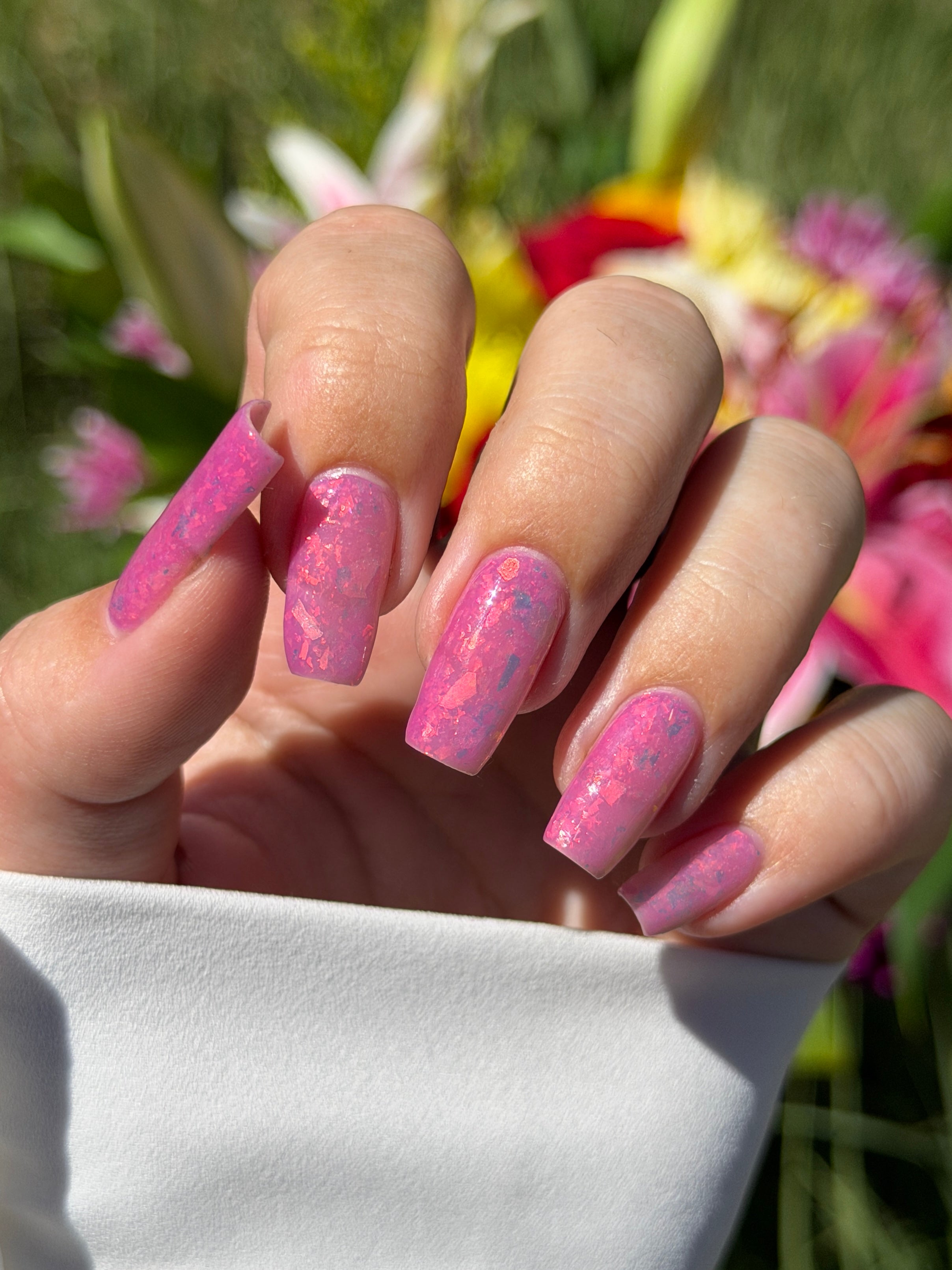 Carnations in Bloom (UV Reactive and Glow in the Dark)