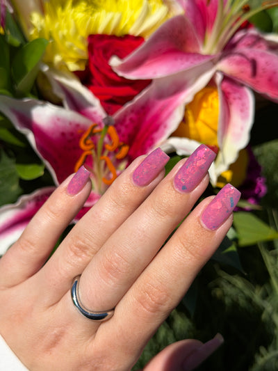 Carnations in Bloom (UV Reactive and Glow in the Dark)