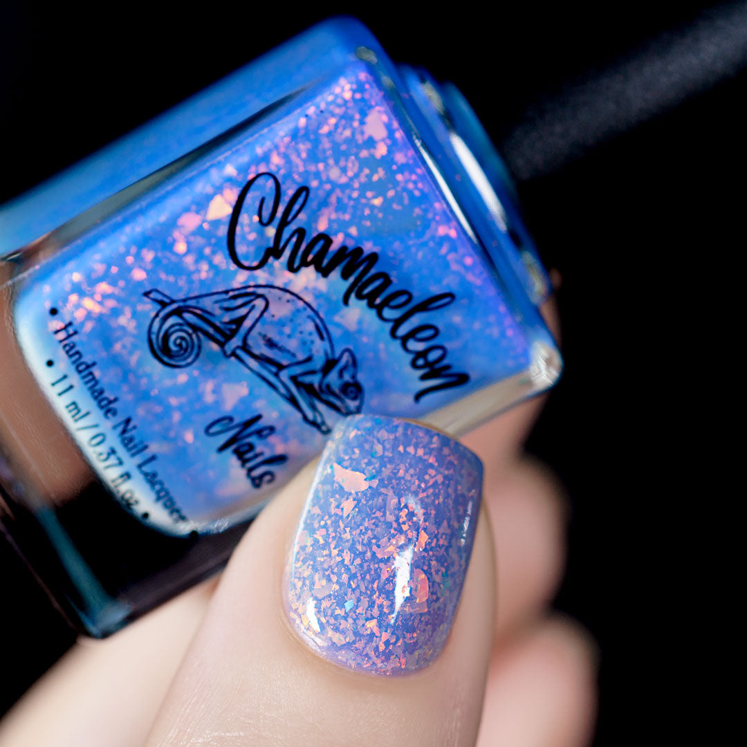 Sunset at the Ocean Shore (UV Polish)