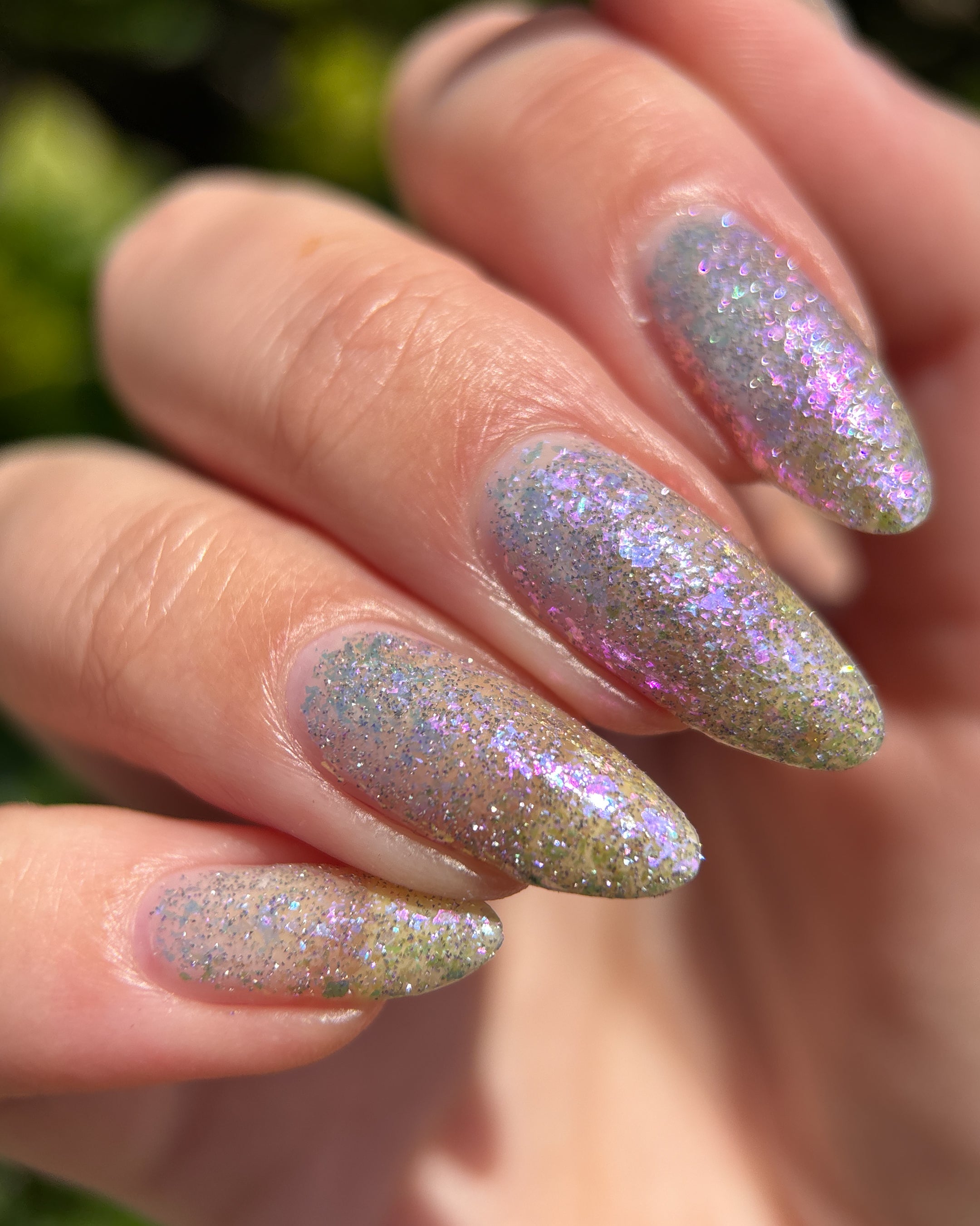 May Flowers (Reflective Glitter Topper)