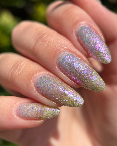 May Flowers (Reflective Glitter Topper)