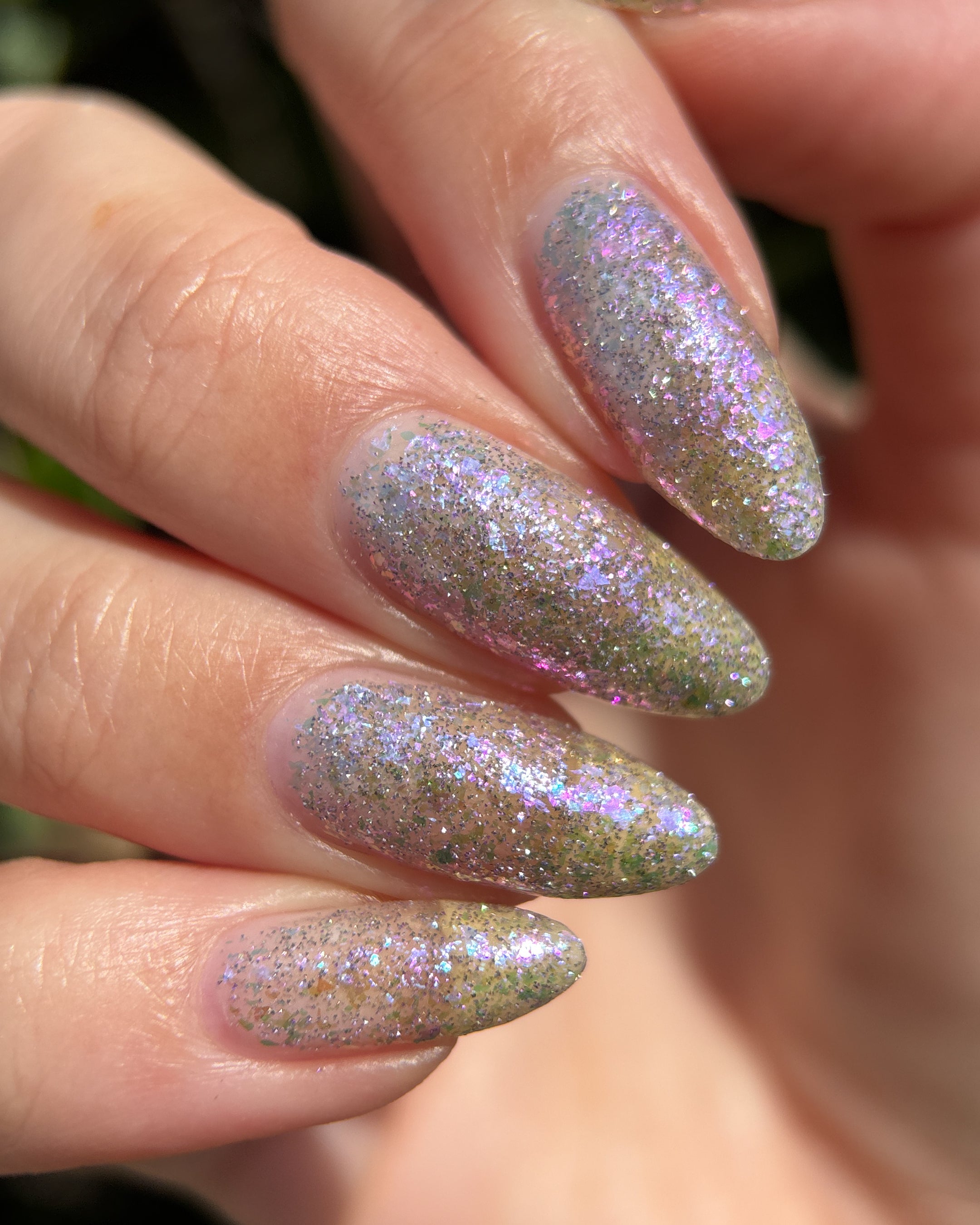 May Flowers (Reflective Glitter Topper)