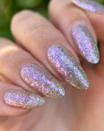 May Flowers (Reflective Glitter Topper)