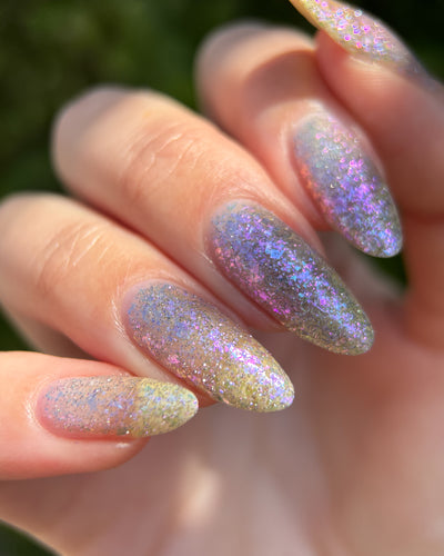 May Flowers (Reflective Glitter Topper)