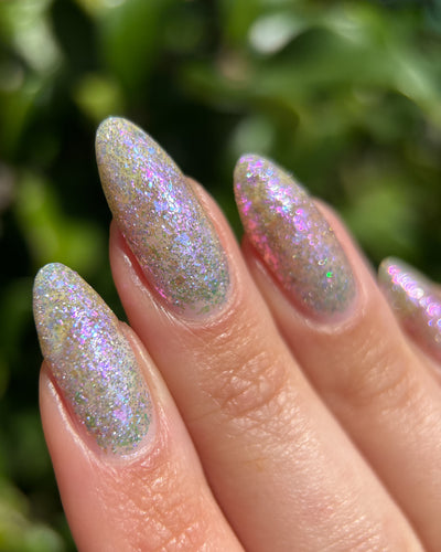 May Flowers (Reflective Glitter Topper)