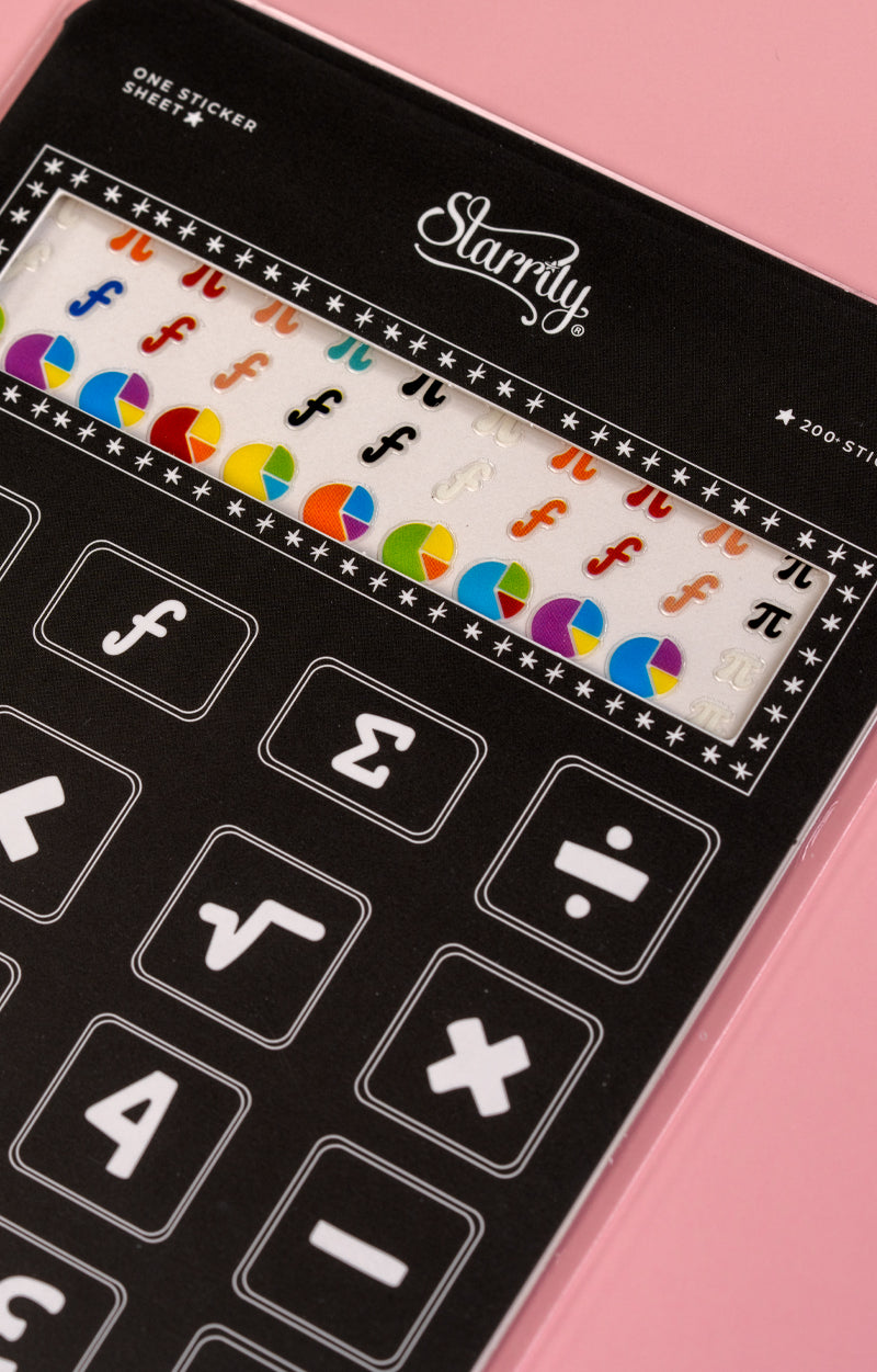 Starrily - Pi Day - Pi Day Nail Art Stickers (Limited Edition)