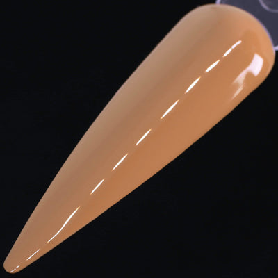 Saharan Cheetah by Dimension Nails, warm peachy-tan neutral creme, swatch stick