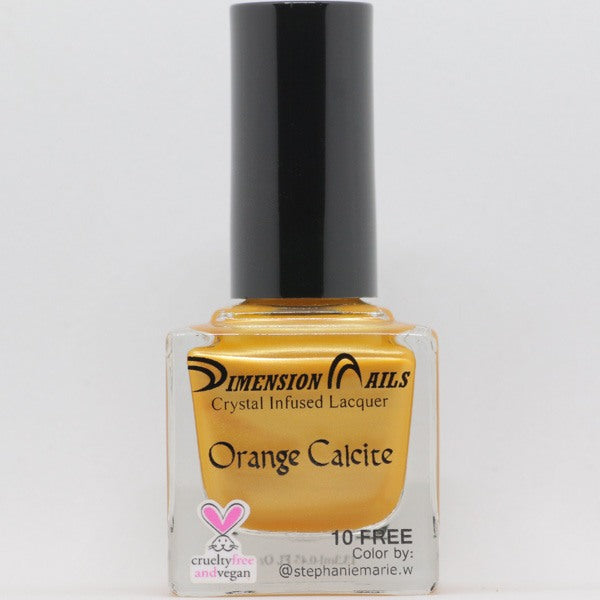 Dimension Nails - Crystal Infused - Orange Calcite