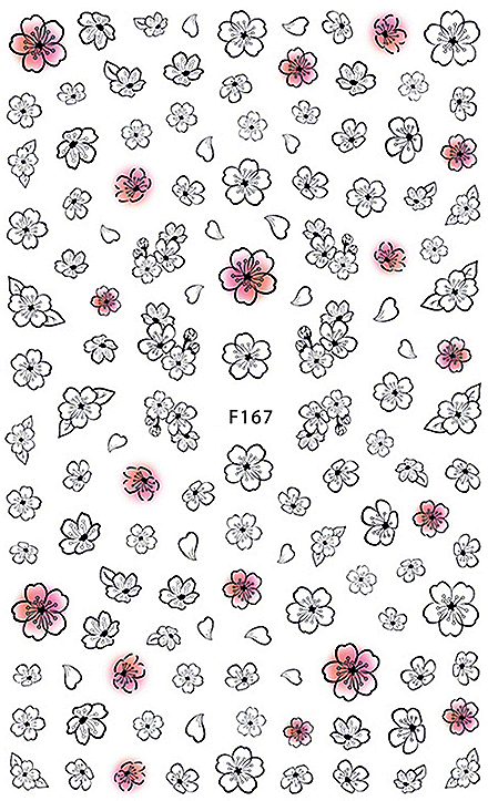 Floral 4 - Nail Sticker Thumbnail