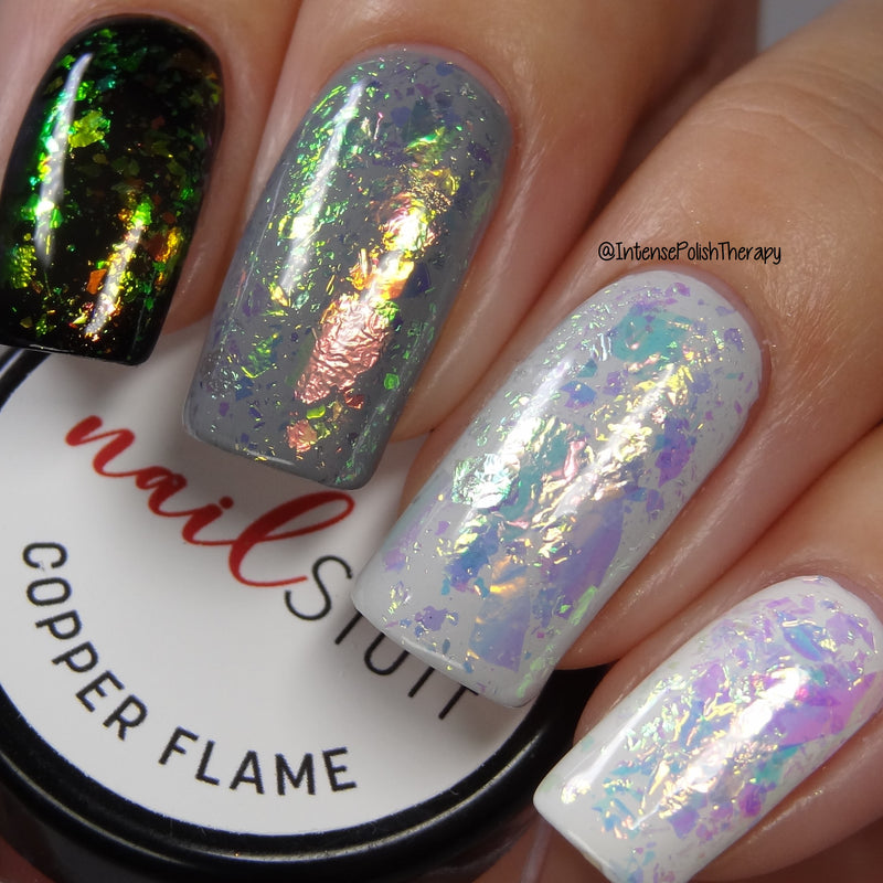 NailStuff - Copper Flame Iridescent Nail Flakes