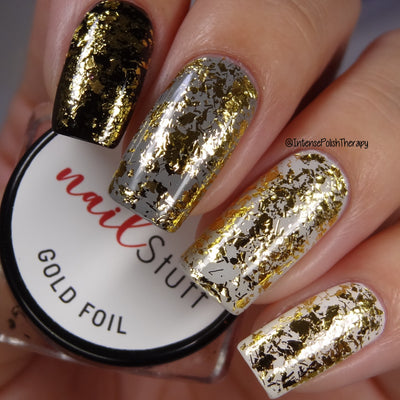 NailStuff - Gold Metallic Foil Flakes