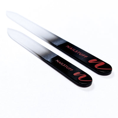 2 Piece Crystal Nail File Set