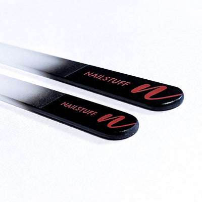 2 Piece Crystal Nail File Set