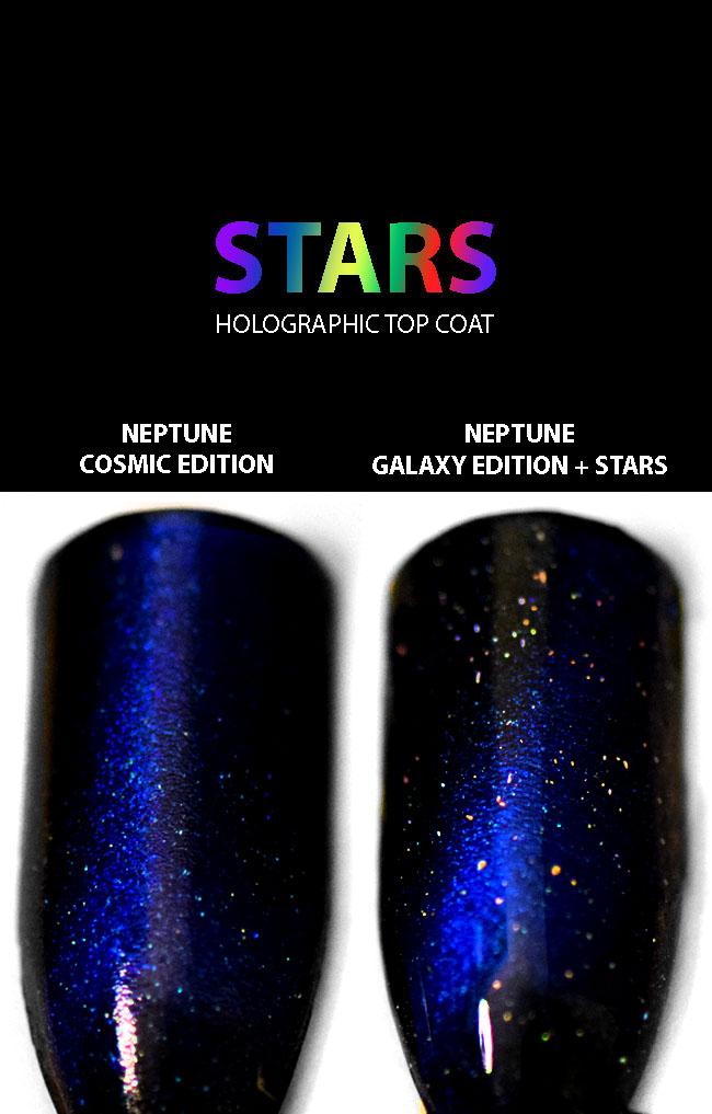 Starrily - The Planets - Stars Holographic Top Coat