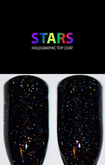 Stars Holographic Top Coat