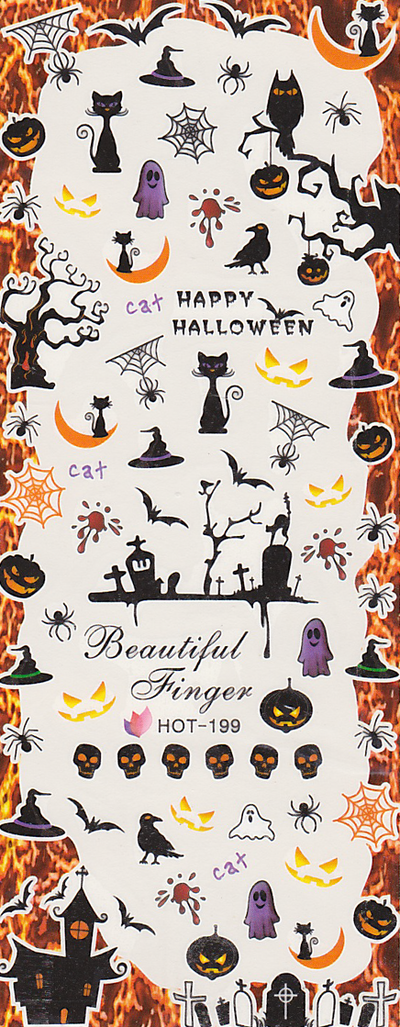 Halloween Tombstone Water Decal