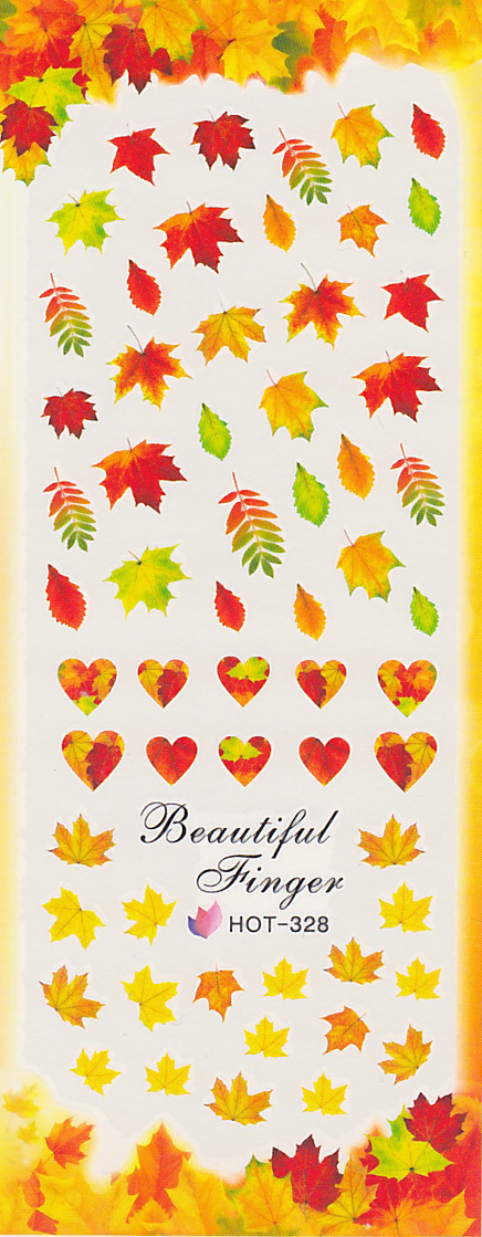 Autumn Large Sheet Water Decal
