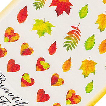 Autumn Leaves Water Decal