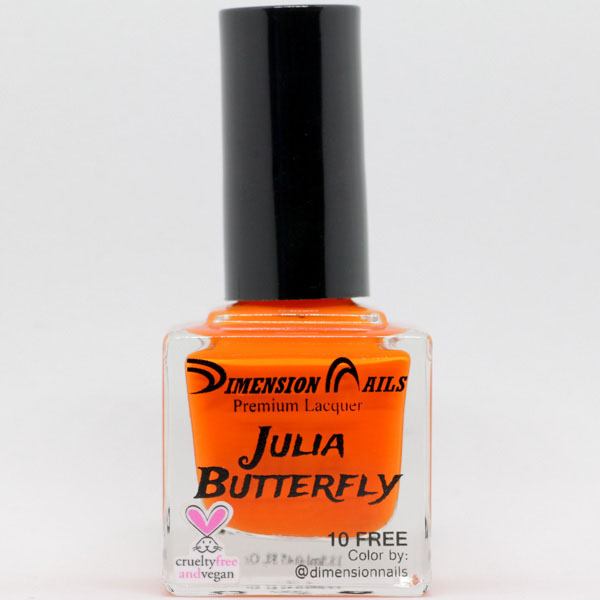 Dimension Nails - The Rainforest Collection - Julia Butterfly